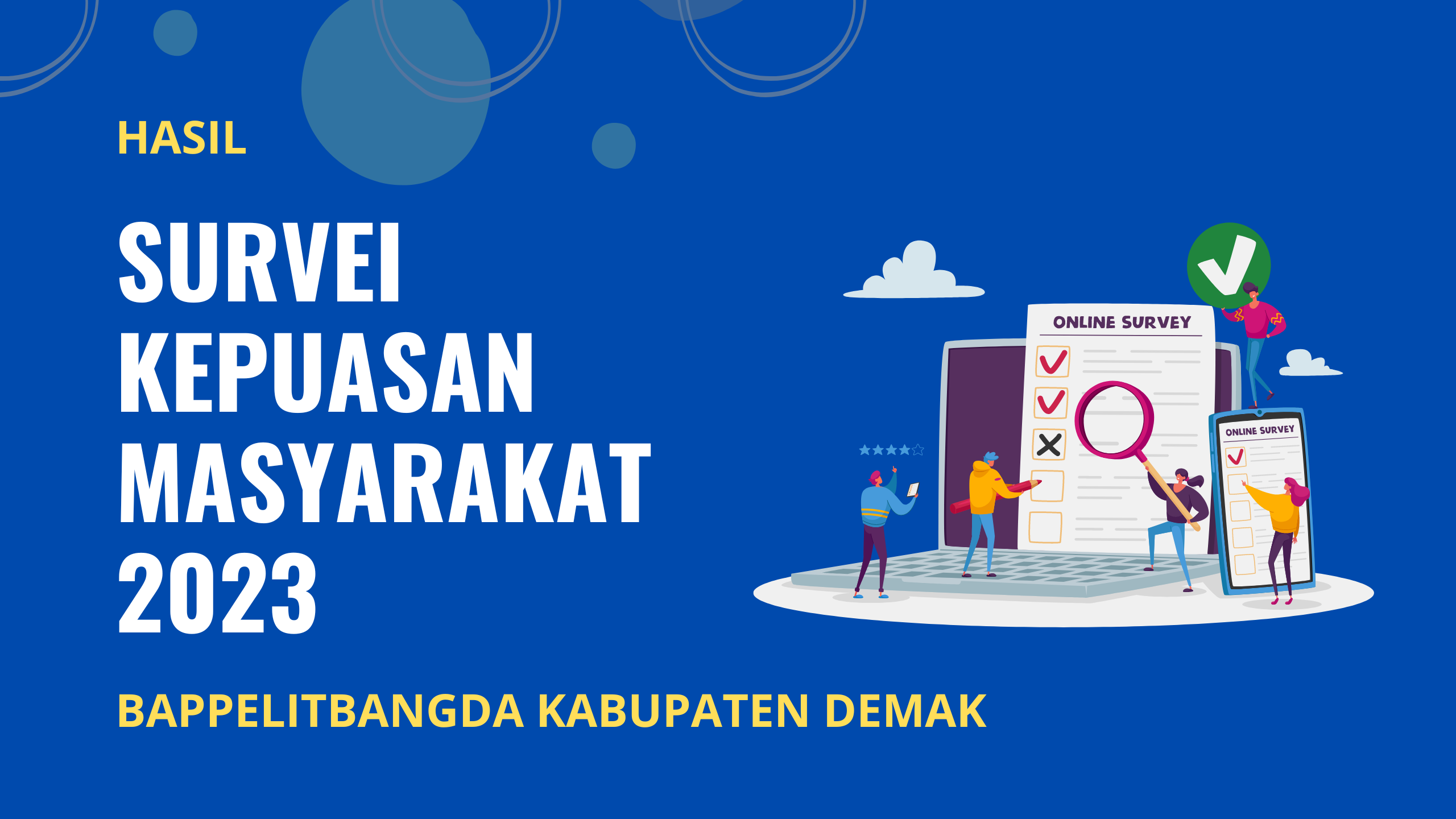 Hasil Survei Kepuasan Masyarakat 2023