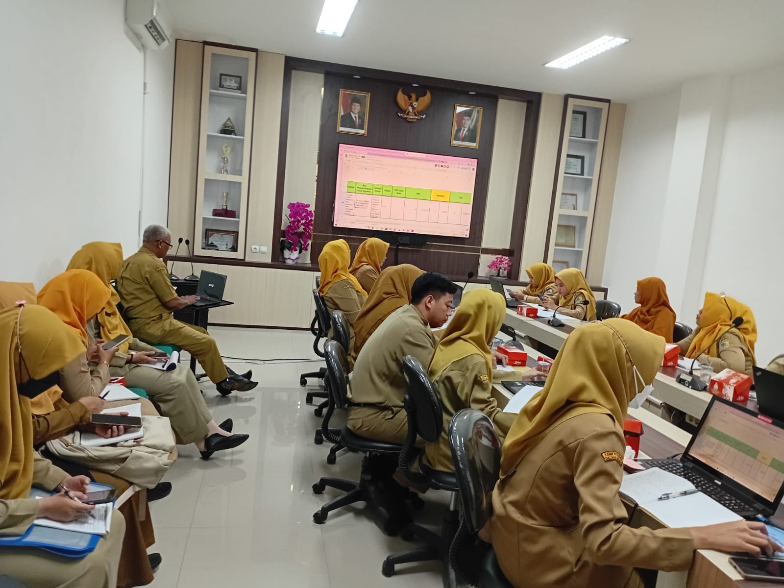 Bapperida Kawal Rencana Aksi Daerah Pangan dan Gizi (RAD-PG) Melalui Rapat Evaluasi Program dan Kegiatan RAD-PG